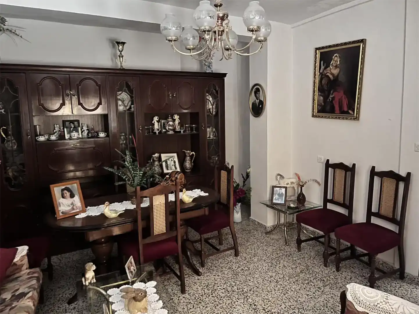 Menjador de Casa adosada en venda en Baza amb Balcó