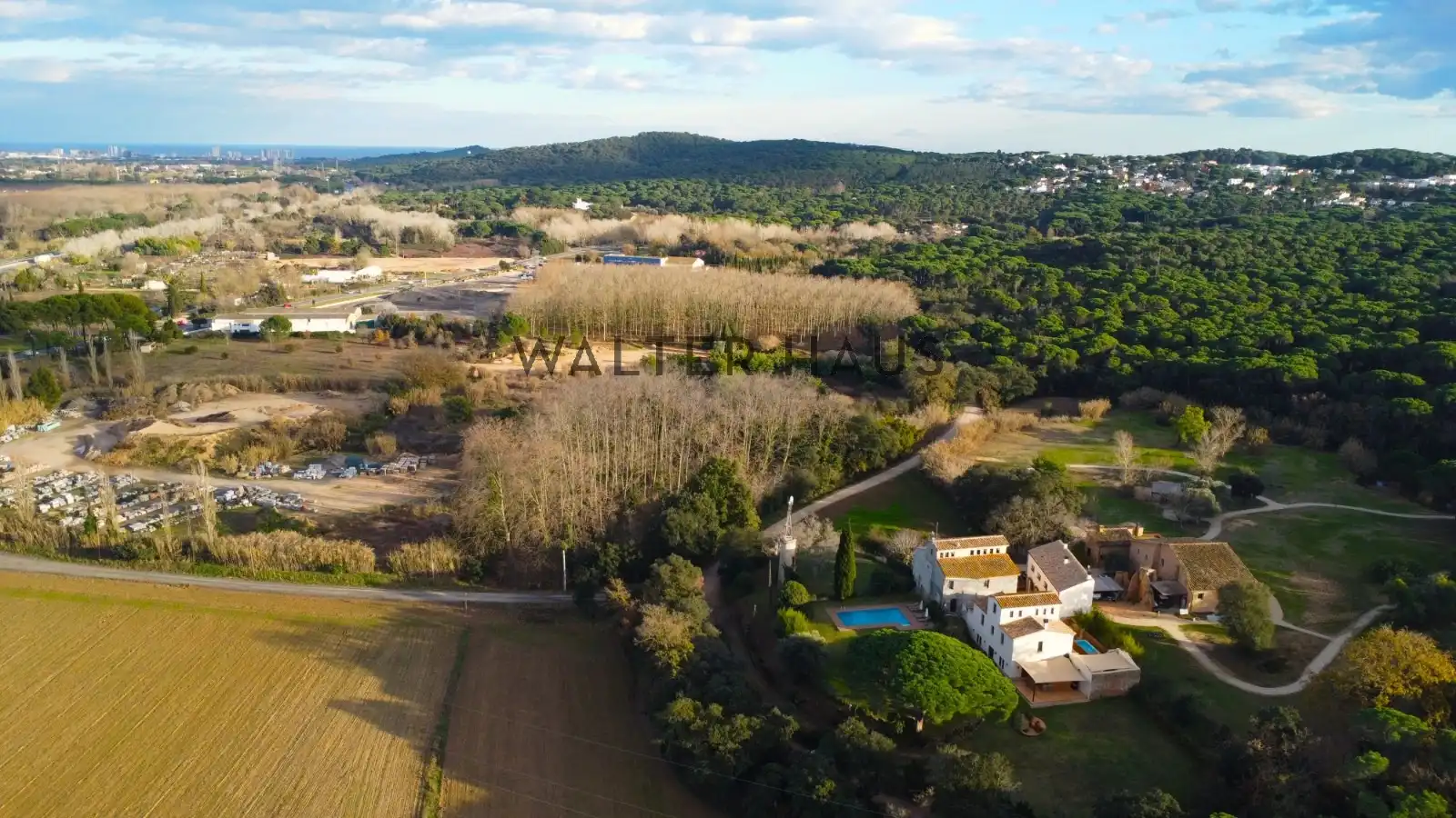 Finca rústica en venta en Santa Cristina d'Aro con Calefacción, Jardín privado y Parquet