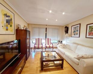 Living room of Flat for sale in  Murcia Capital  with Air Conditioner, Heating and Parquet flooring