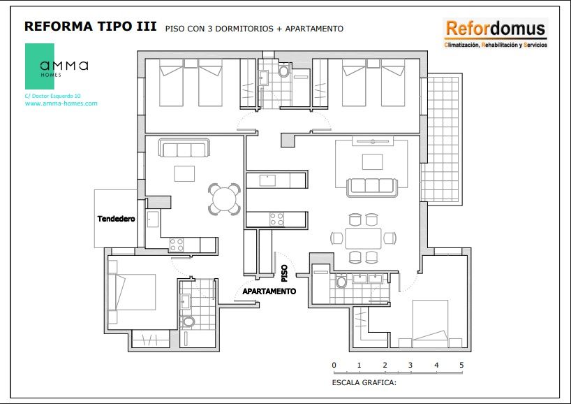 Pis en venda a Calle Jacobinia, 26, Vista Alegre, Carabanchel