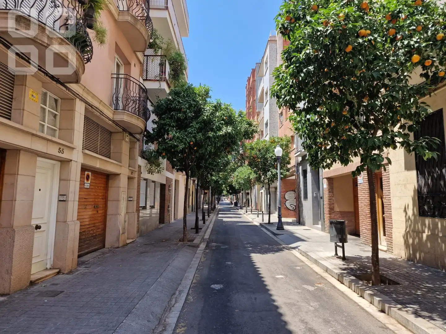 Vista exterior de Estudi de lloguer en Barcelona amb Parquet i Balcó
