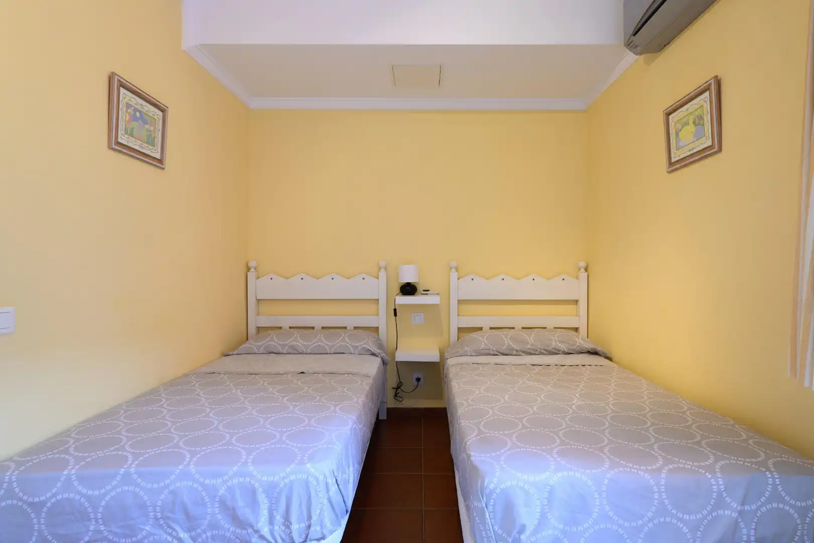 Schlafzimmer von Einfamilien-Reihenhaus zur Miete in San Bartolomé de Tirajana mit Klimaanlage, Privatgarten und Terrasse