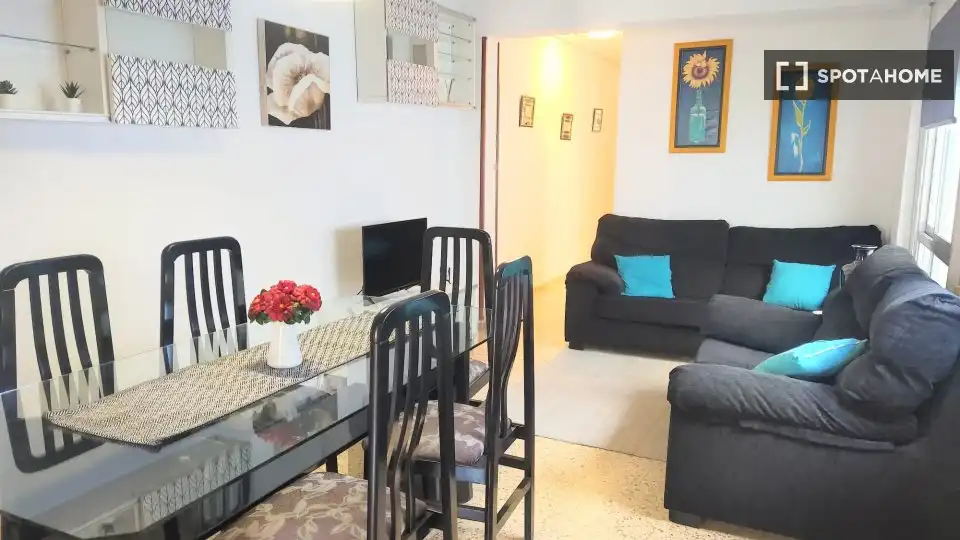Sala d'estar de Pis per a compartir en Zona Concordia