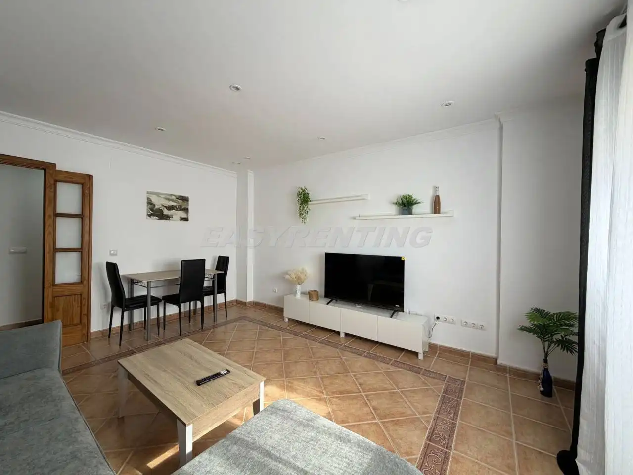 Living room of Flat for rent in La Línea de la Concepción  with Air Conditioner and Furnished