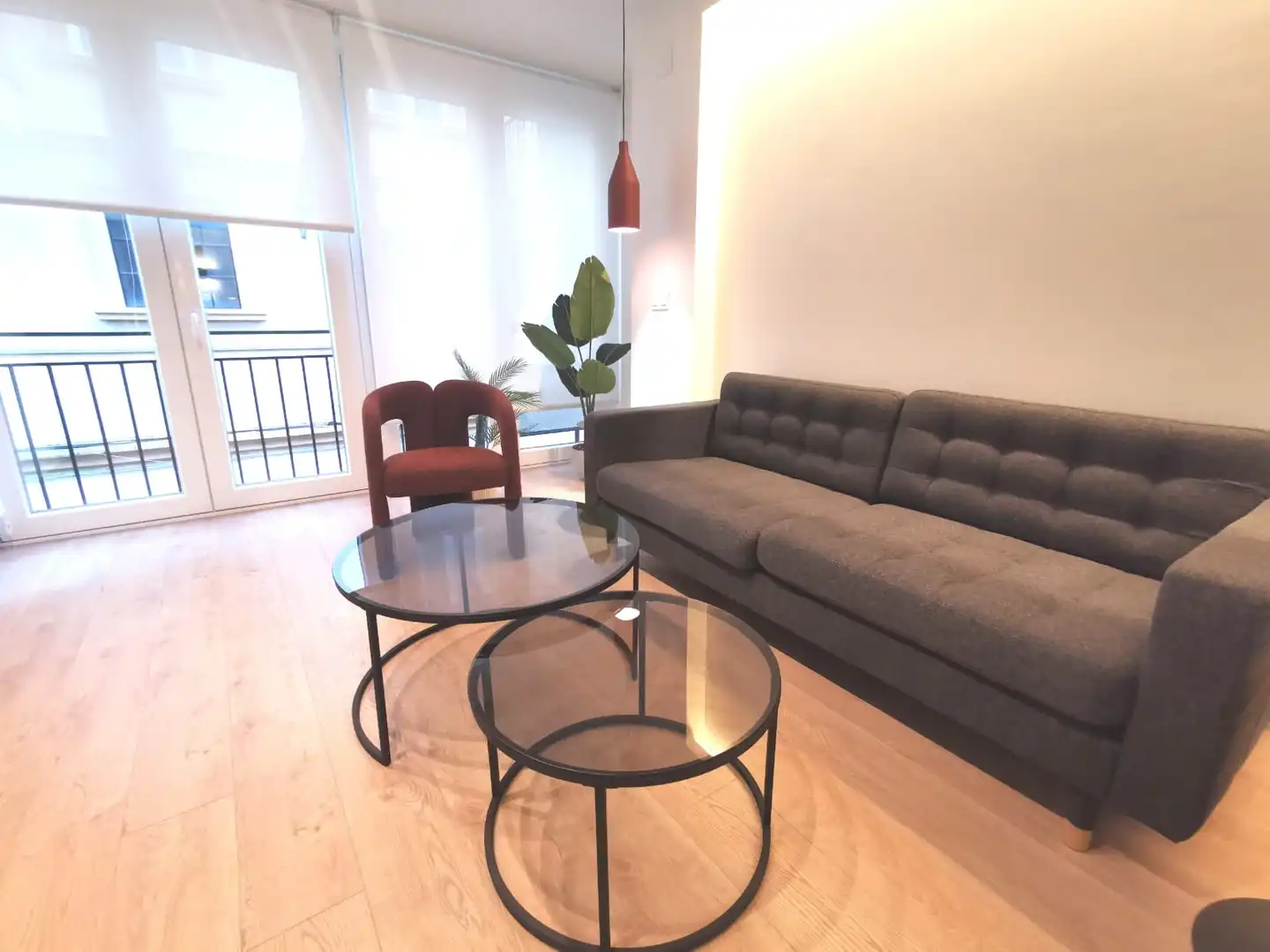 Sala d'estar de Pis de lloguer en Granada amb Aire condicionat, Parquet i Moblat