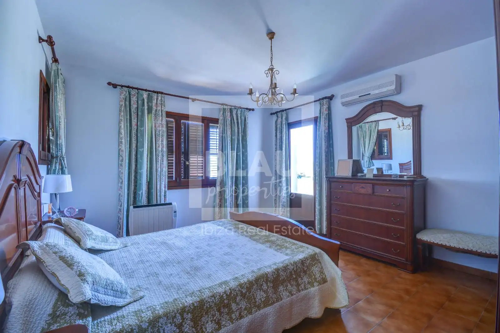 Bedroom of Houses for sale in Sant Josep de sa Talaia  with Air Conditioner, Terrace and Storage room