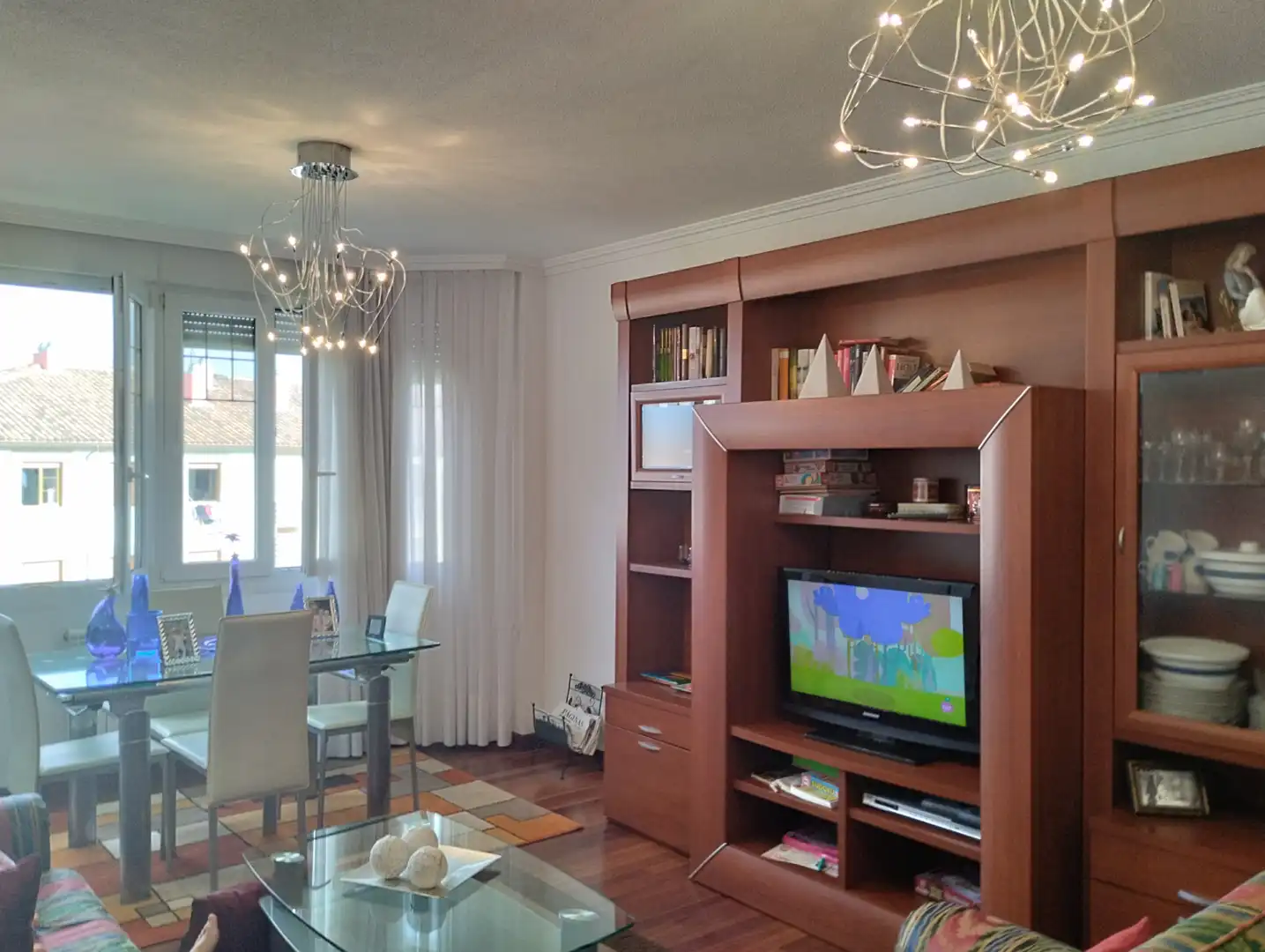 Living room of Flat for sale in Bárcena de Cicero  with Heating, Storage room and Swimming Pool