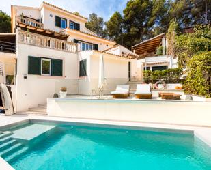 Vista exterior de Casa o xalet en venda en  Palma de Mallorca amb Aire condicionat, Terrassa i Piscina