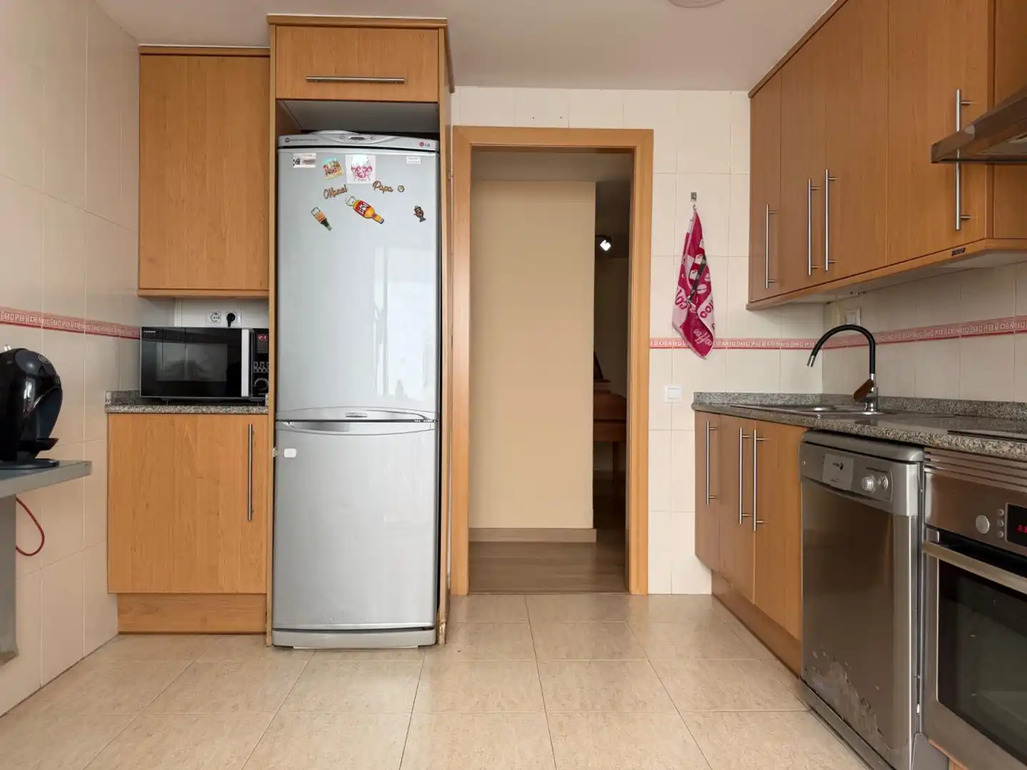 Küche von Wohnung zum Verkauf in Mataró mit Klimaanlage, Heizung und Parkett