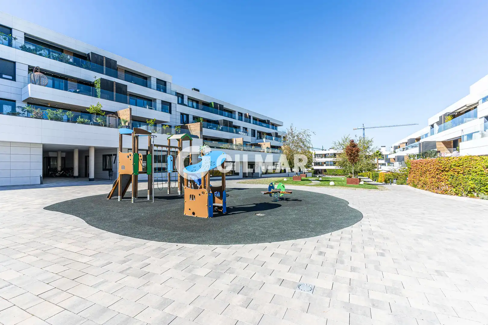 Terrasse von Wohnung zum Verkauf in Las Rozas de Madrid mit Heizung, Privatgarten und Abstellraum