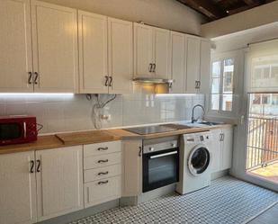Kitchen of Flat to rent in  Valencia Capital  with Air Conditioner, Heating and Terrace