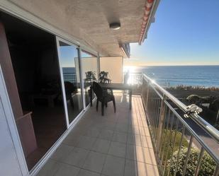 Balcony of Flat to rent in Cabrera de Mar  with Furnished