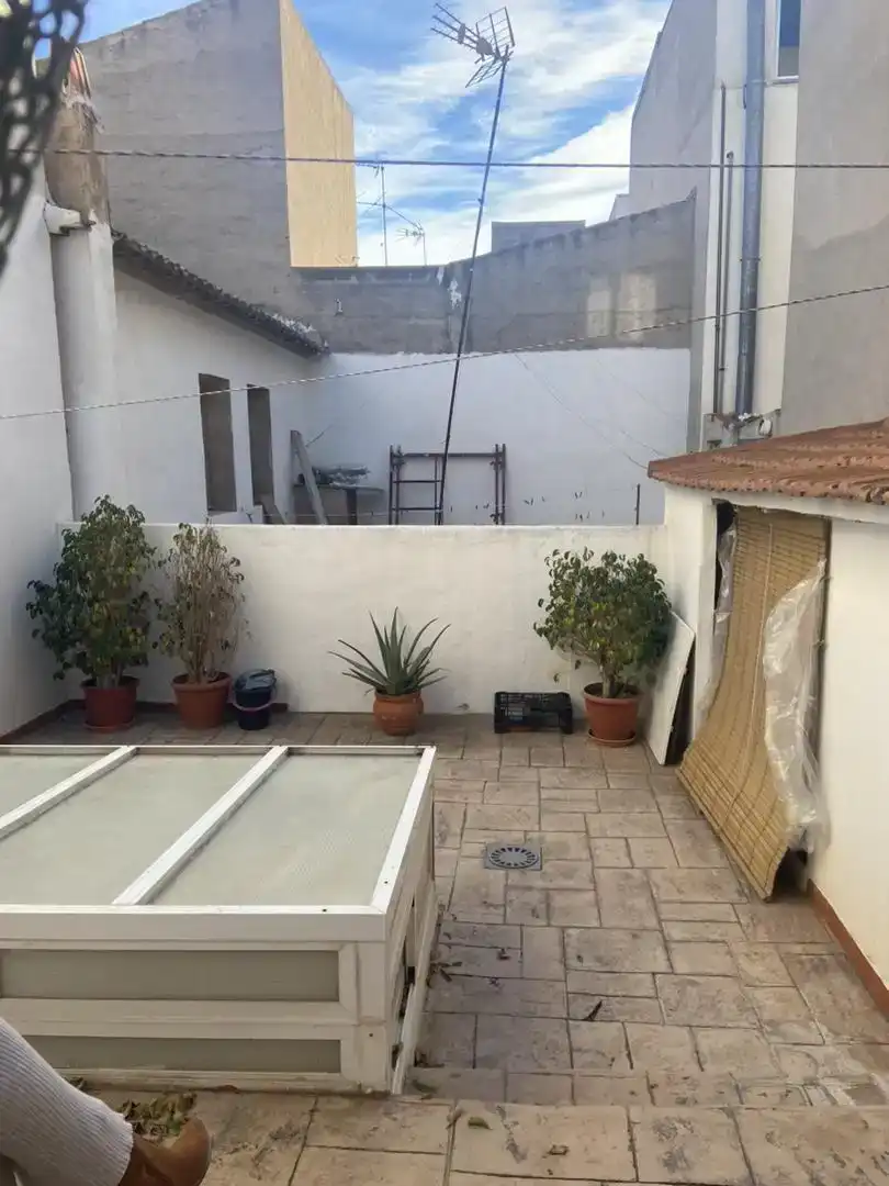 Terraza de Planta baja en venta en Aspe con Amueblado, Lavadora y Microondas