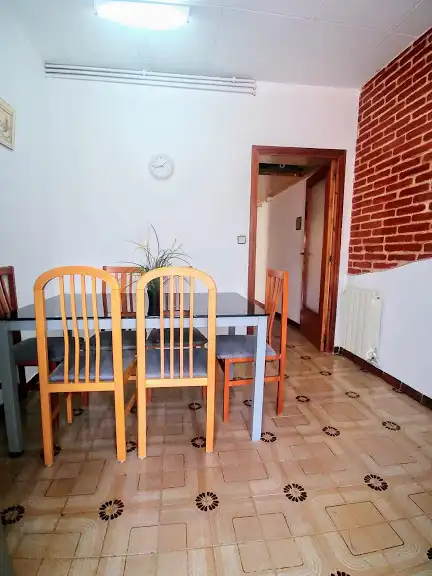 Dining room of Flat for sale in Barcelona  with Heating, Furnished and Oven