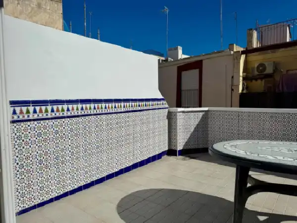 Terraza de Ático en venta en Elche / Elx con Aire acondicionado, Terraza y Trastero