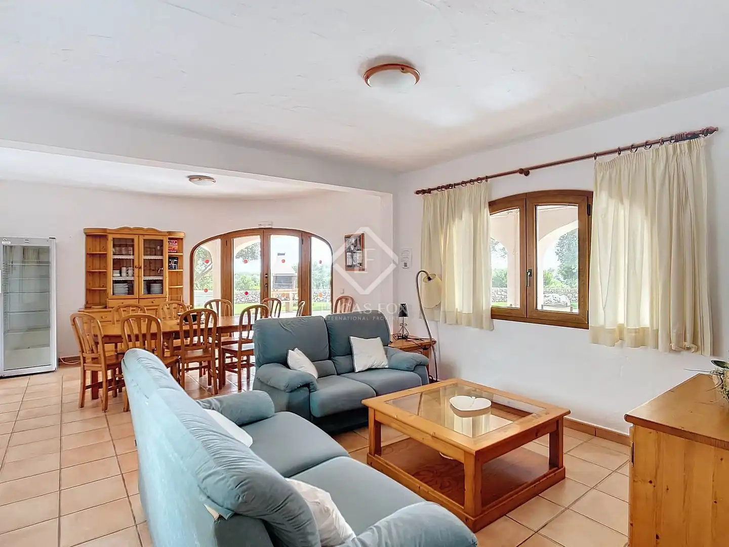 Wohnzimmer von Country house zum Verkauf in Ciutadella de Menorca mit Klimaanlage, Heizung und Privatgarten
