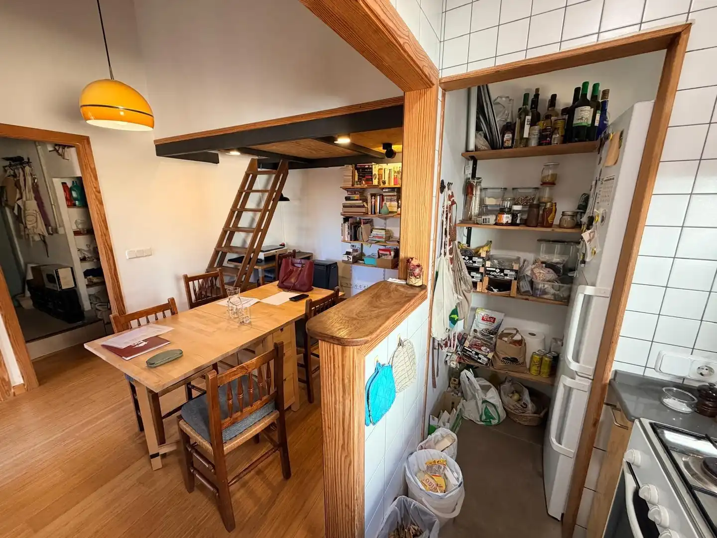 Cocina de Ático en venta en  Palma de Mallorca con Calefacción, Parquet y Terraza