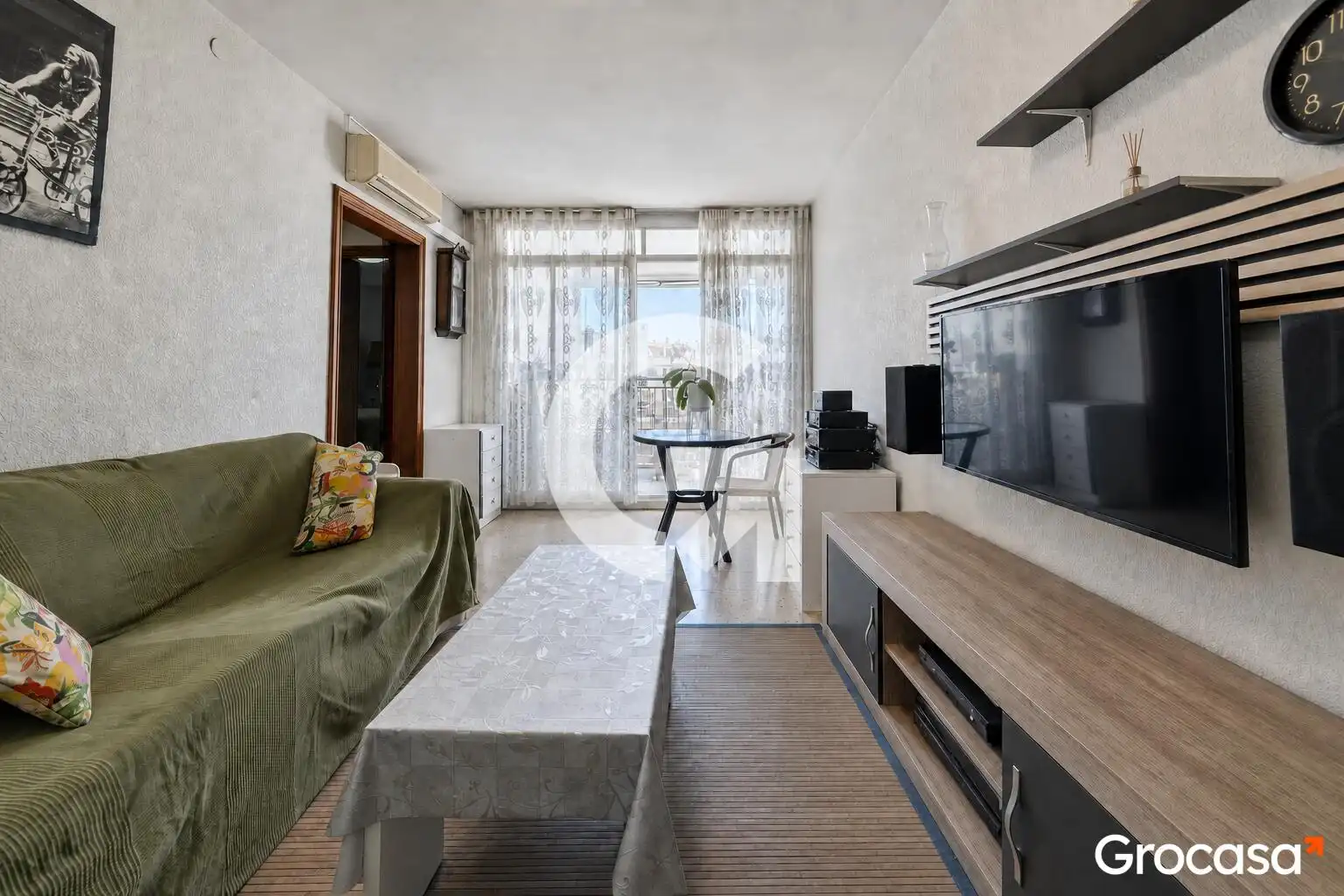 Sala de estar de Piso en venta en Cubelles con Aire acondicionado y Terraza