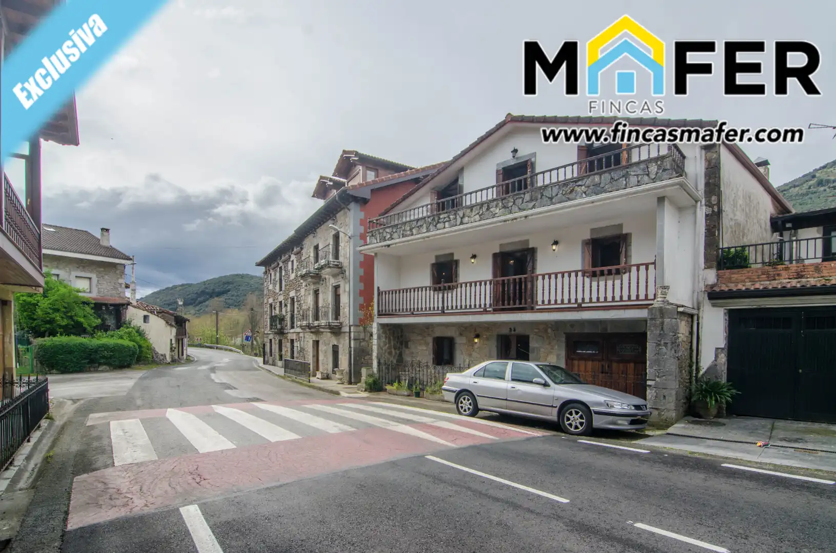 Vista exterior de Casa adosada en venta en Ruesga con Calefacción, Parquet y Balcón