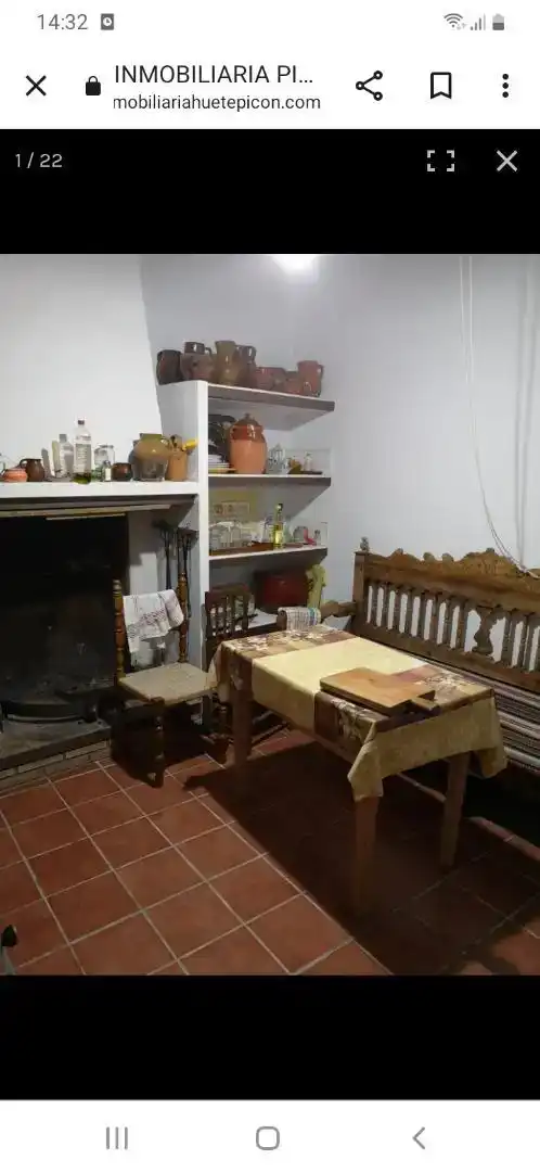 Menjador de Casa adosada en venda en Huete