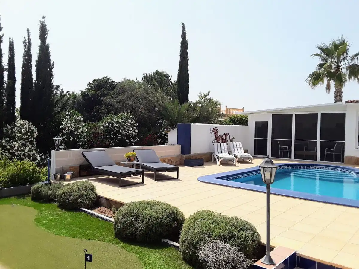 Terraza de Casa o chalet en venta en Torre-Pacheco con Aire acondicionado, Jardín privado y Terraza