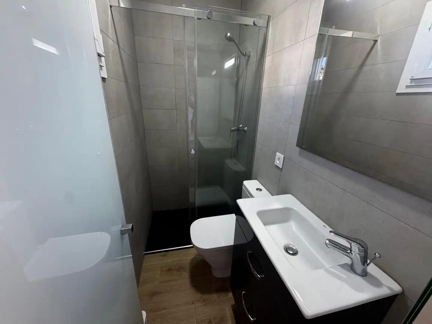 Baño de Casa adosada en venta en Garrucha con Aire acondicionado, Terraza y Amueblado