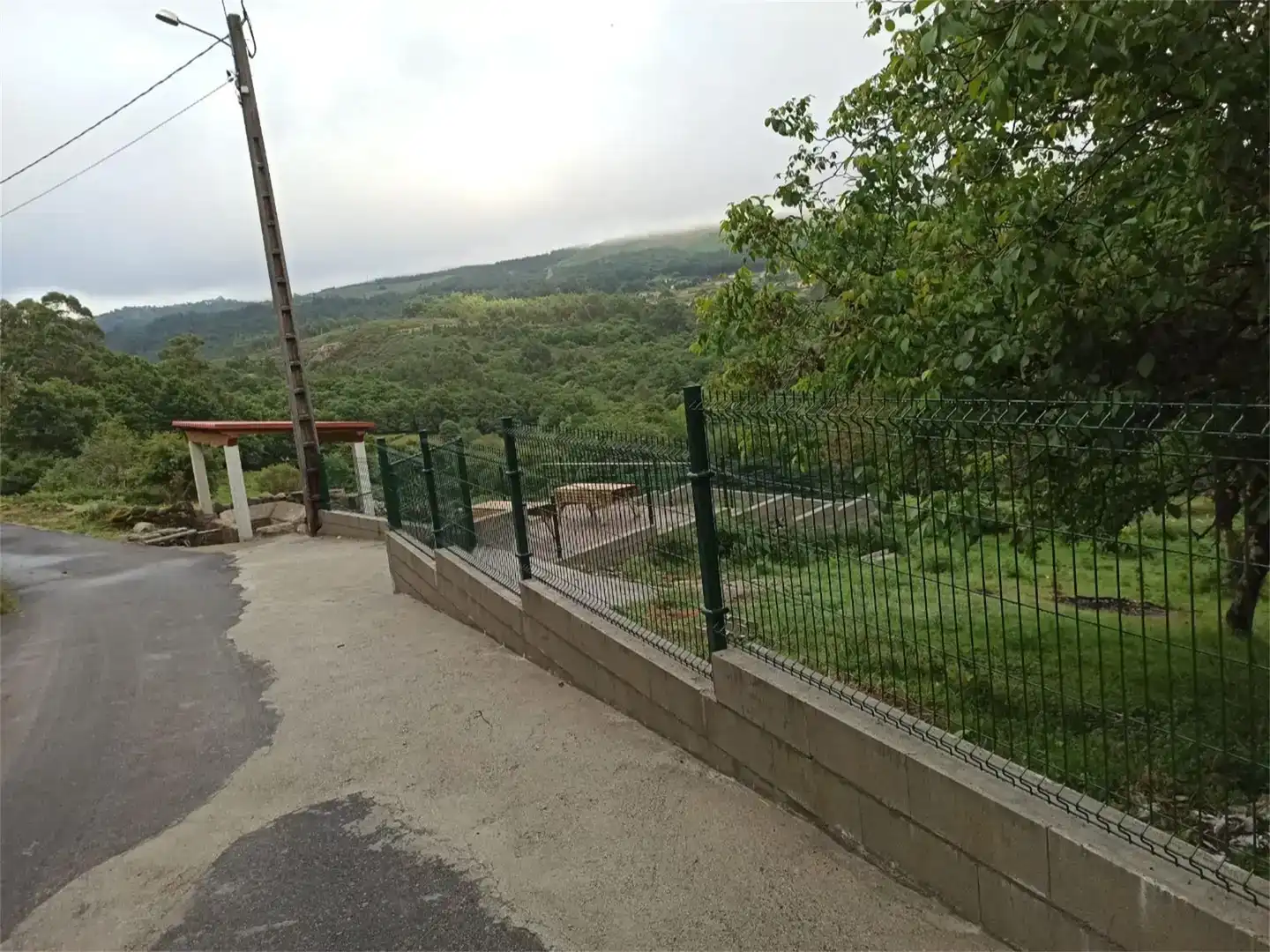 Terrassa de Casa adosada en venda en A Lama   amb Balcó