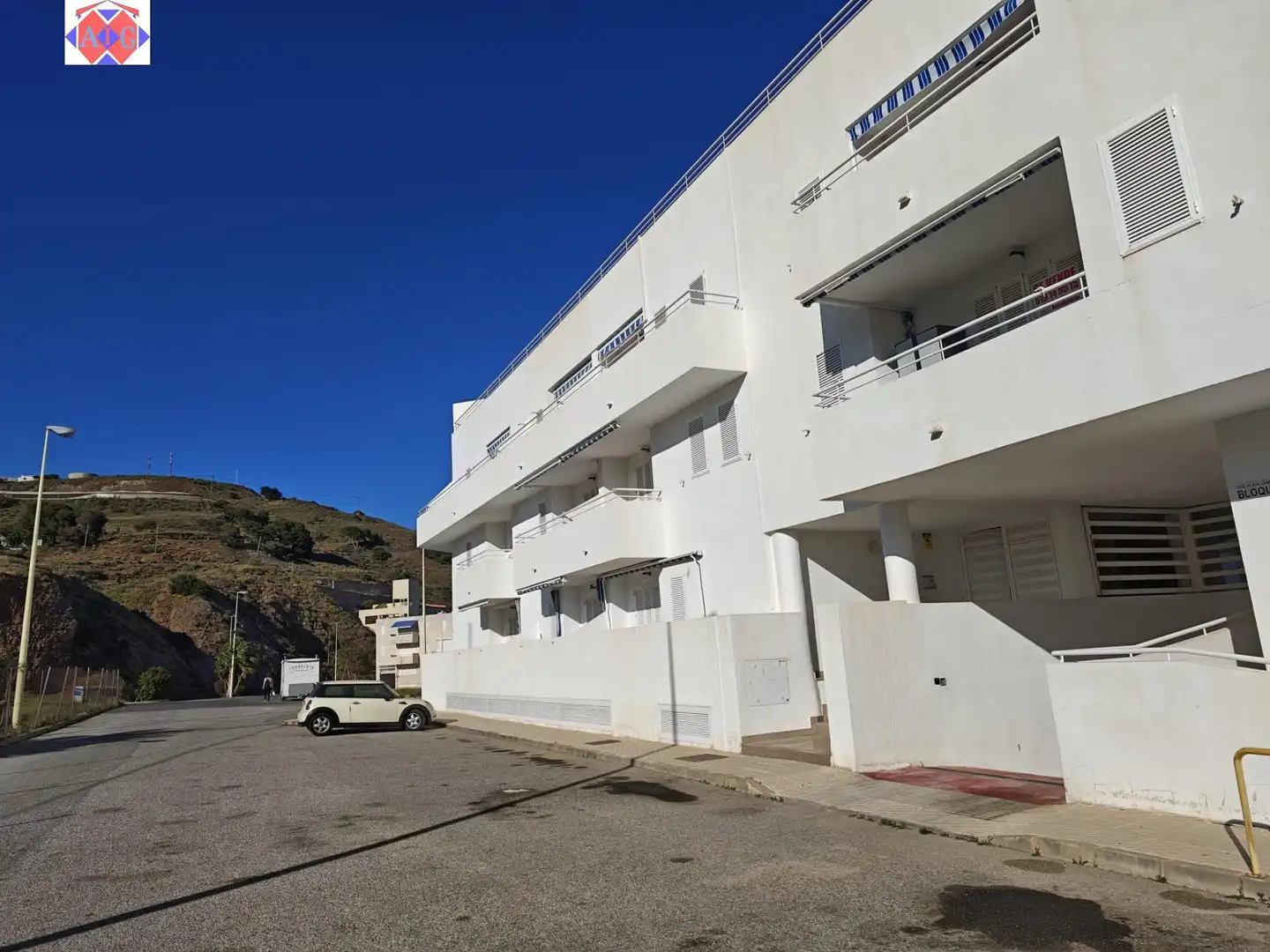 Außenansicht von Dachboden zum Verkauf in Lújar mit Klimaanlage, Terrasse und Möbliert