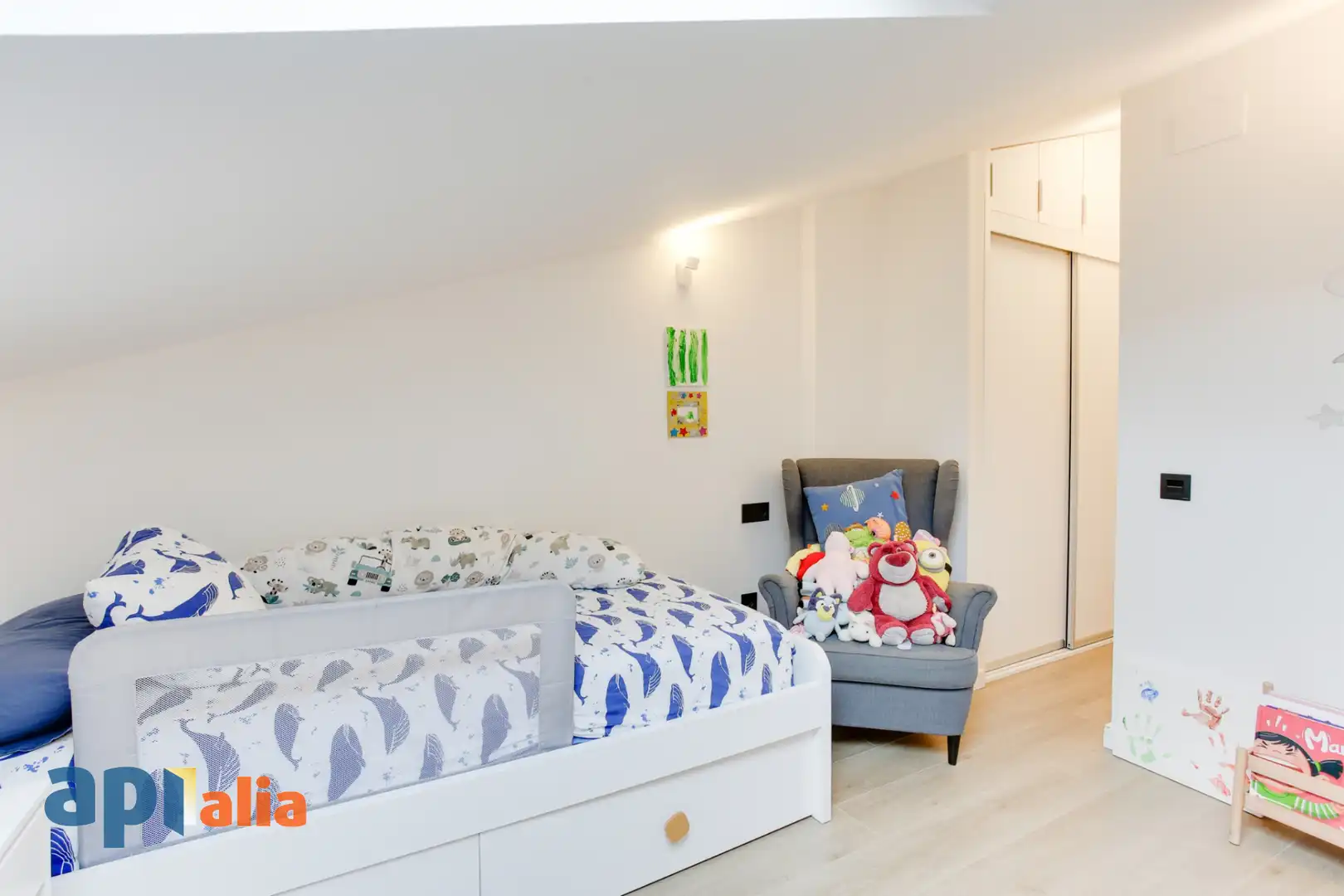 Bedroom of Duplexes for sale in Esplugues de Llobregat  with Air Conditioner, Heating and Storage room