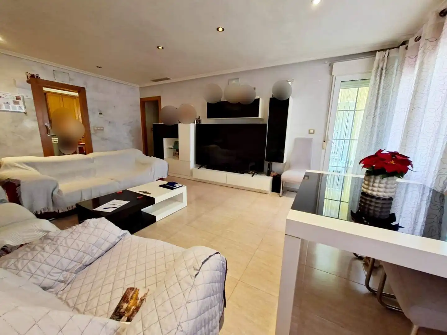 Sala de estar de Piso en venta en Aspe con Aire acondicionado, Trastero y Balcón