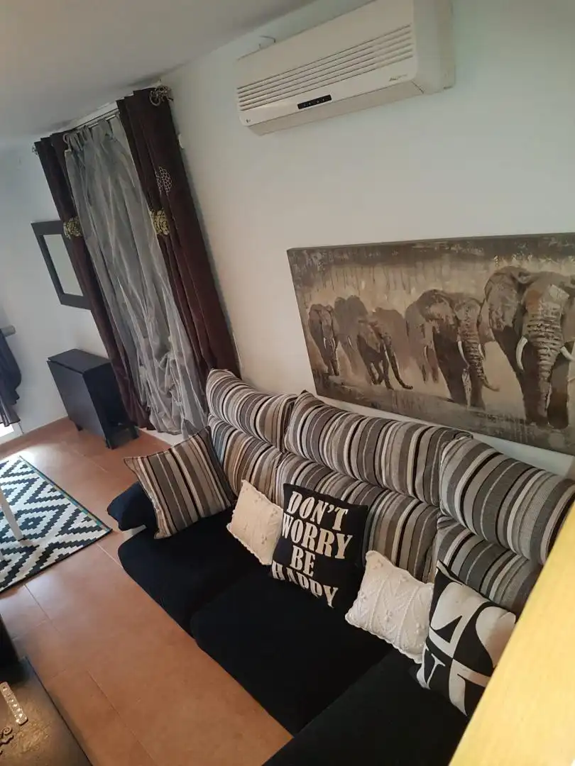 Sala de estar de Casa adosada en venta en Mont-roig del Camp
