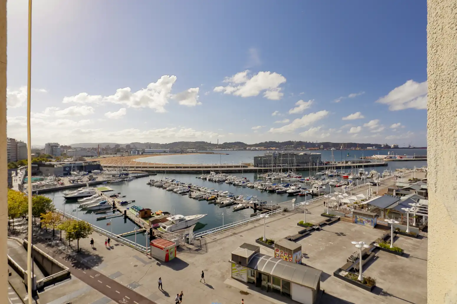 Terrace of Flat for sale in Gijón   with Heating, Parquet flooring and Storage room