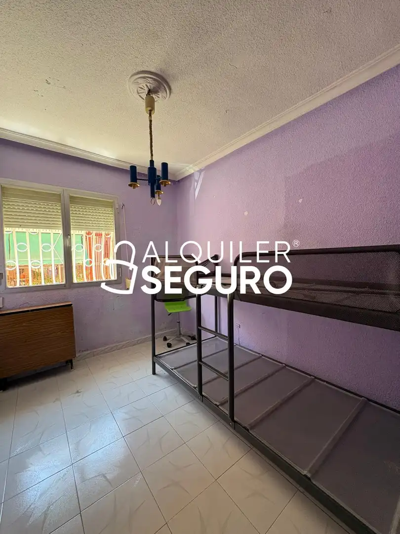 Bedroom of Flat for rent in Madrid  with Furnished