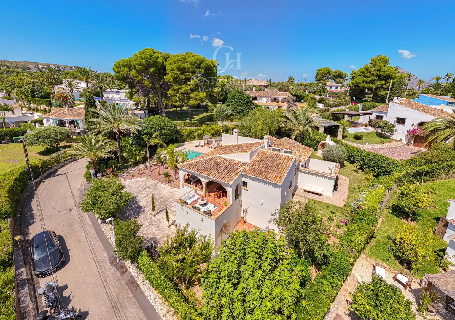 Exterior view of Houses for sale in Jávea / Xàbia  with Air Conditioner, Private garden and Terrace