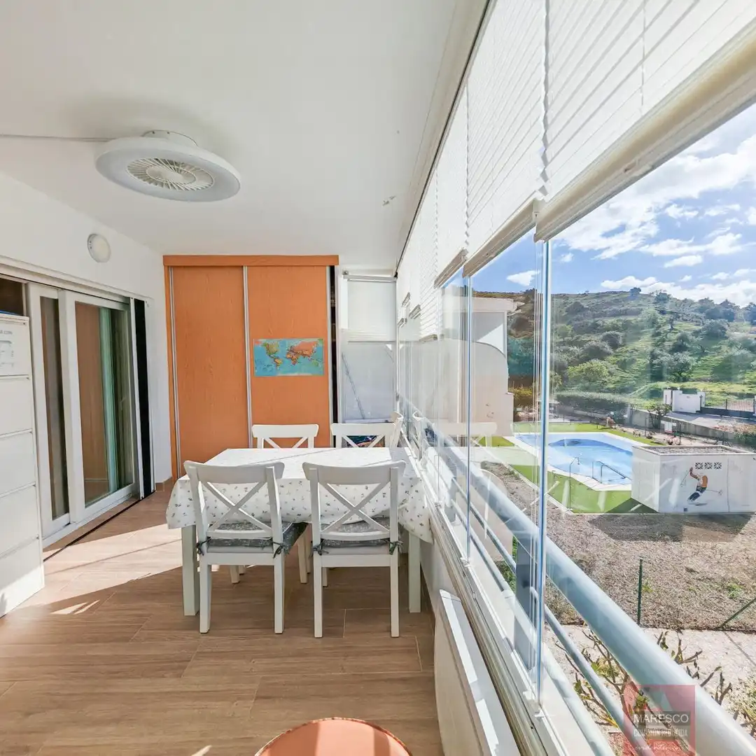 Balcony of Apartments for sale in Málaga  with Air Conditioner, Heating and Terrace