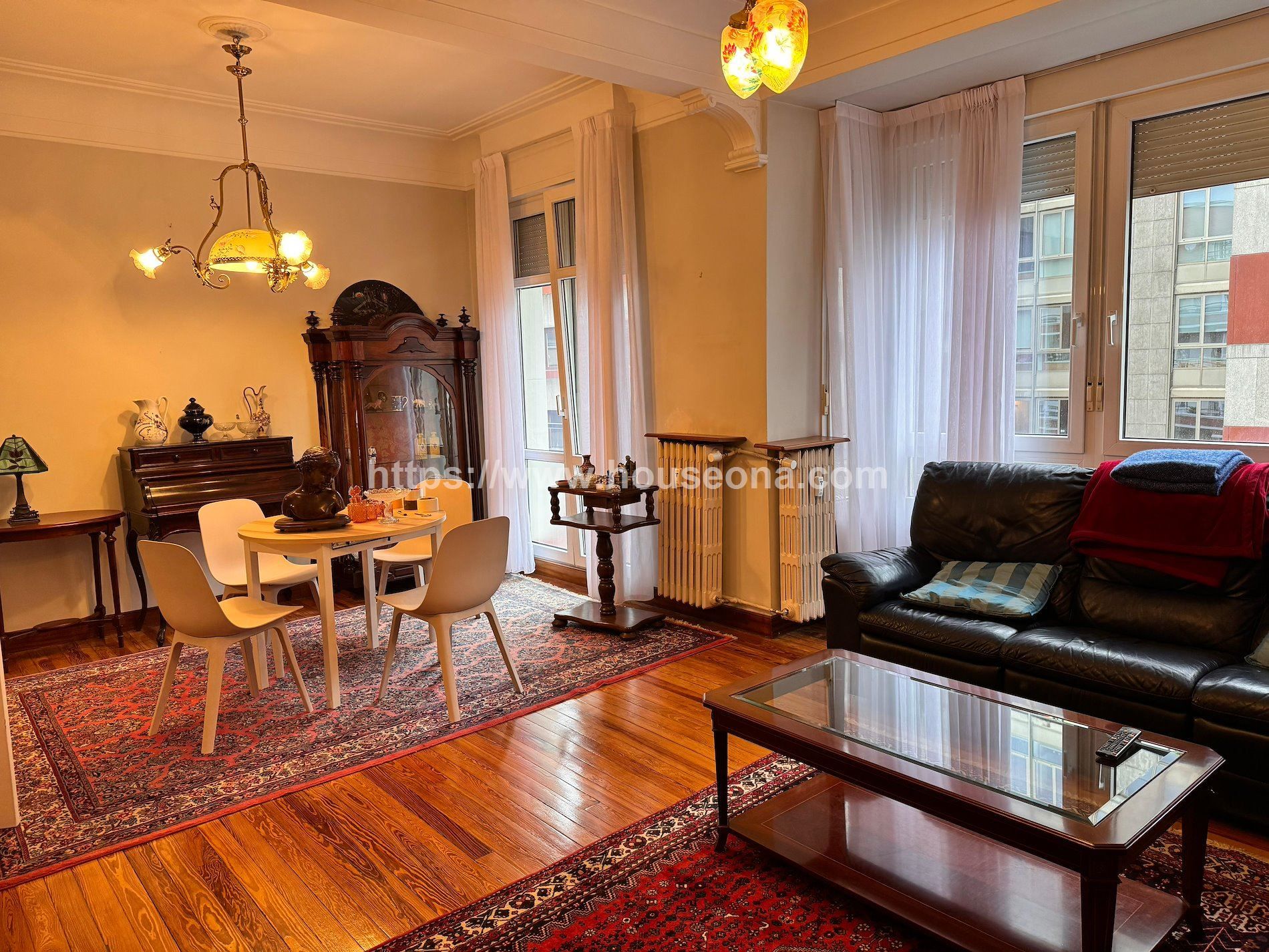 Living room of Flat to rent in Bilbao   with Terrace and Balcony