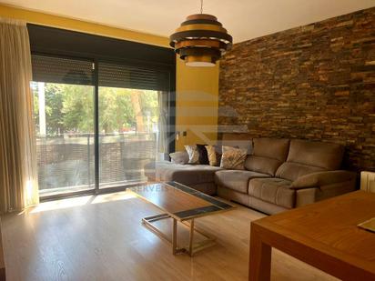Sala d'estar de Pis en venda en  Barcelona Capital amb Aire condicionat i Calefacció