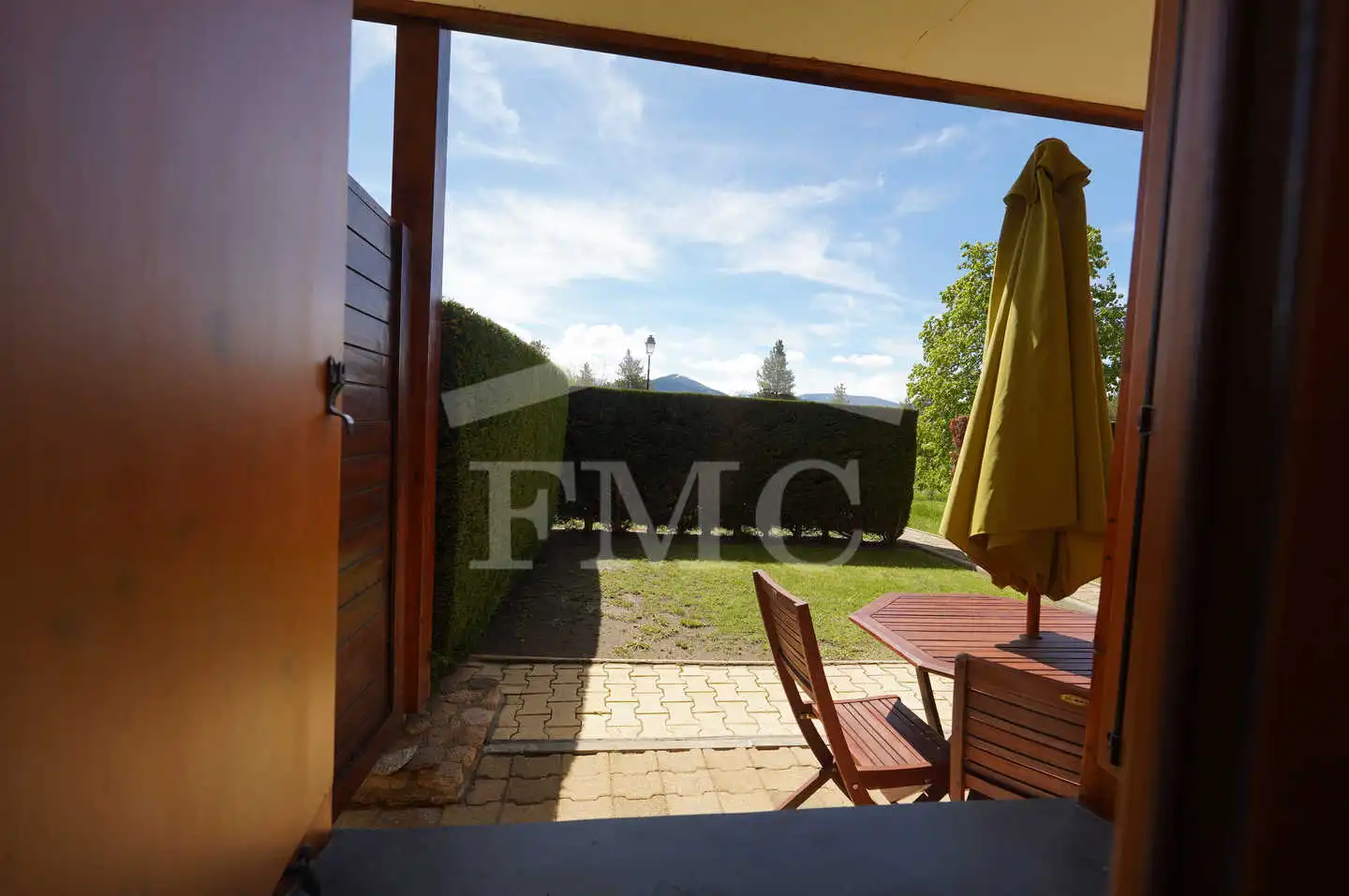Garten von Erdgeschoss zum Verkauf in Font-Romeu-Odeillo-Via mit Heizung, Privatgarten und Parkett