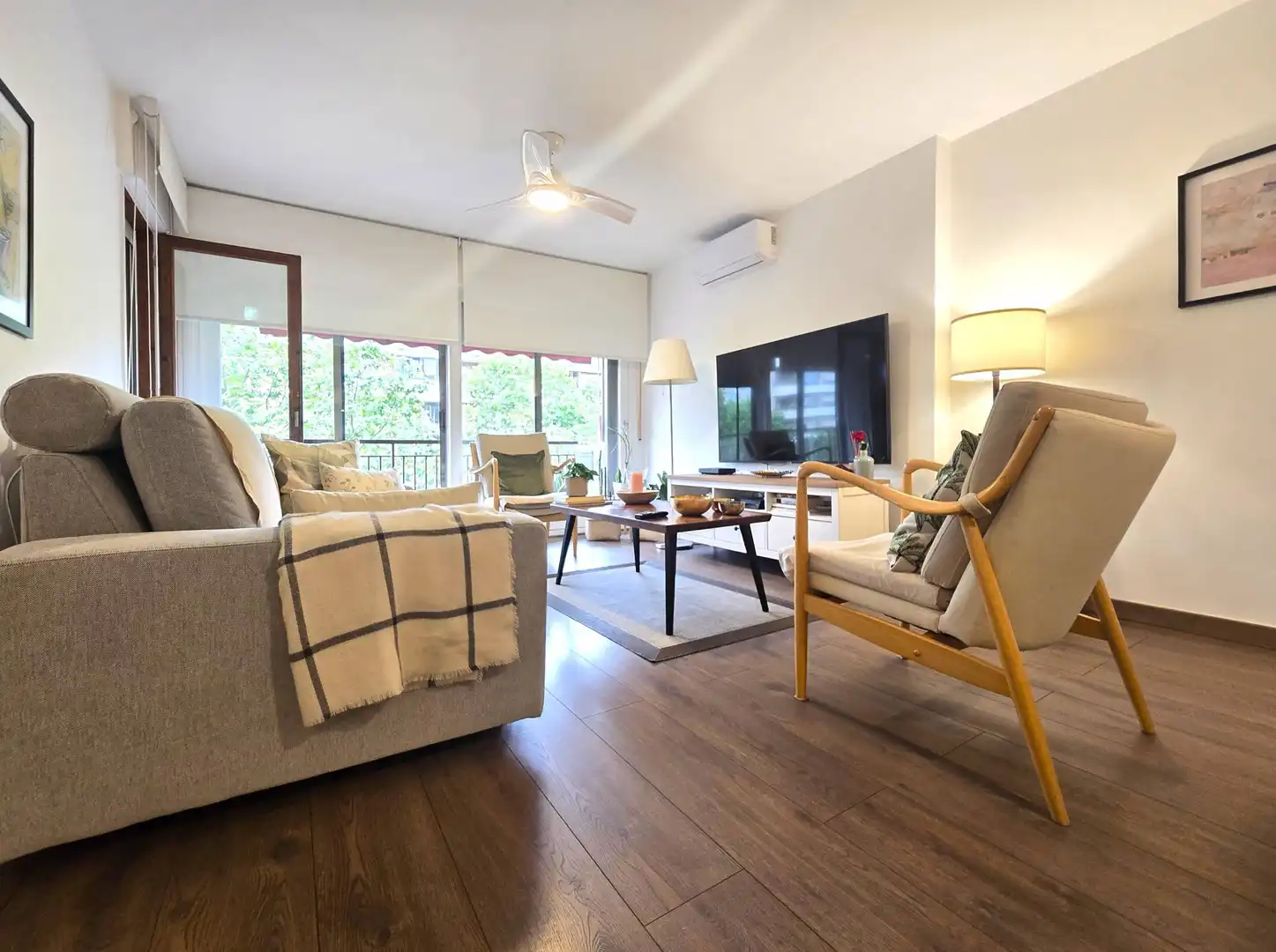Sala de estar de Piso en venta en Reus con Aire acondicionado, Calefacción y Terraza