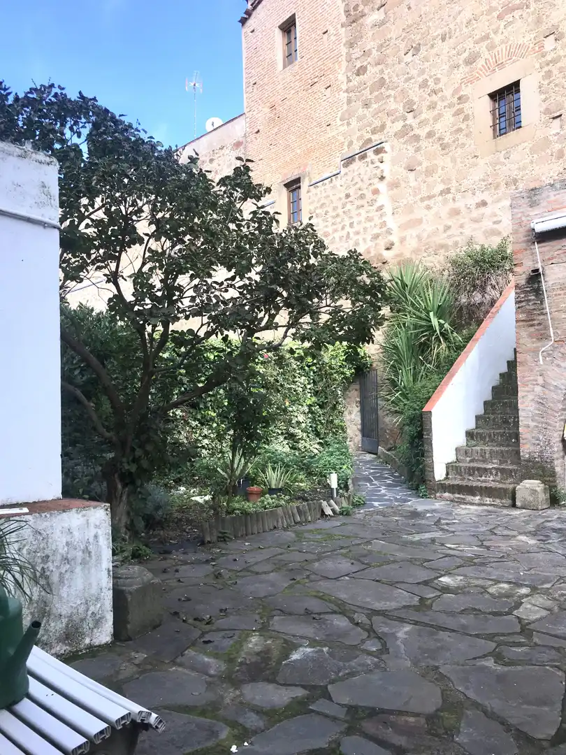 Jardín de Casa adosada en venta en Plasencia con Aire acondicionado, Calefacción y Jardín privado