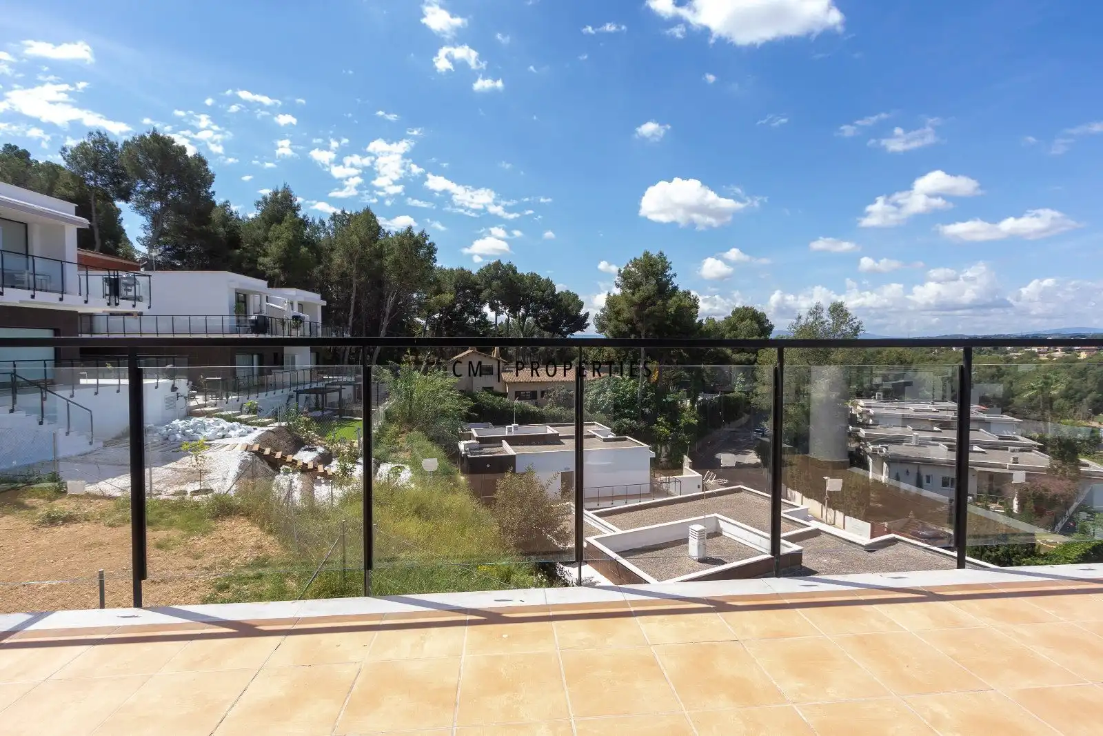 Terraza de Casa adosada en venta en Chiva con Aire acondicionado, Calefacción y Jardín privado