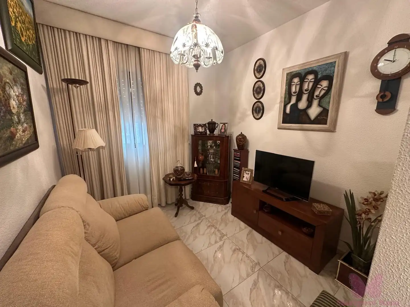 Sala de estar de Piso en venta en Cádiz con Calefacción