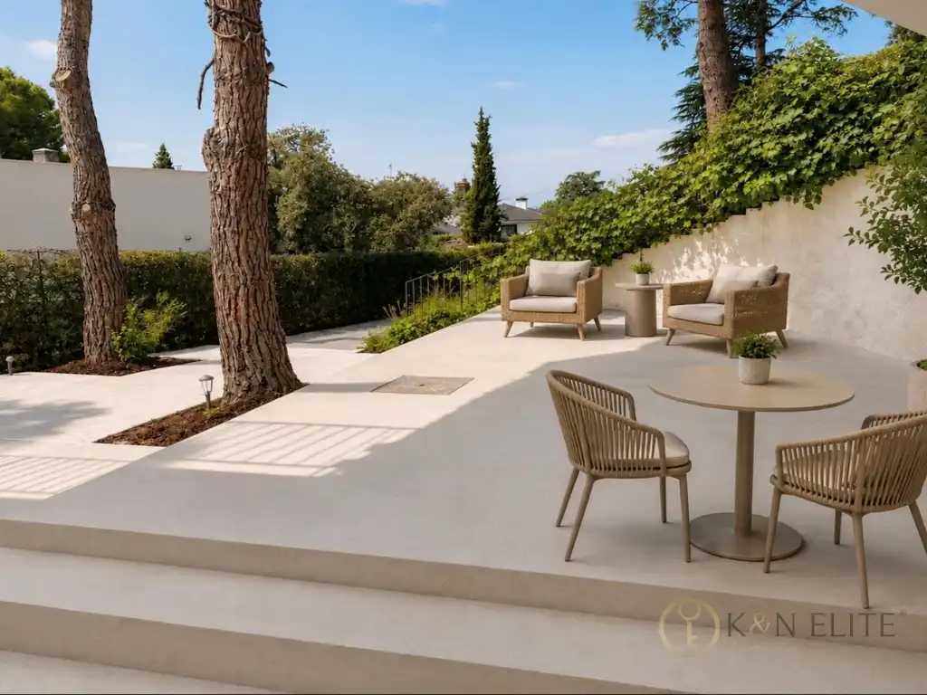 Terraza de Piso de alquiler en Boadilla del Monte con Terraza