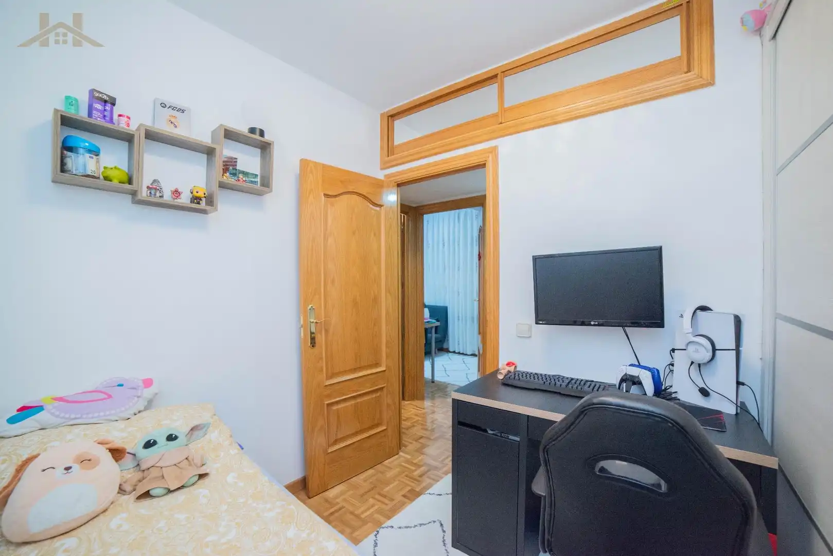 Bedroom of Ground floor for sale in Alcorcón  with Heating, Storage room and Furnished