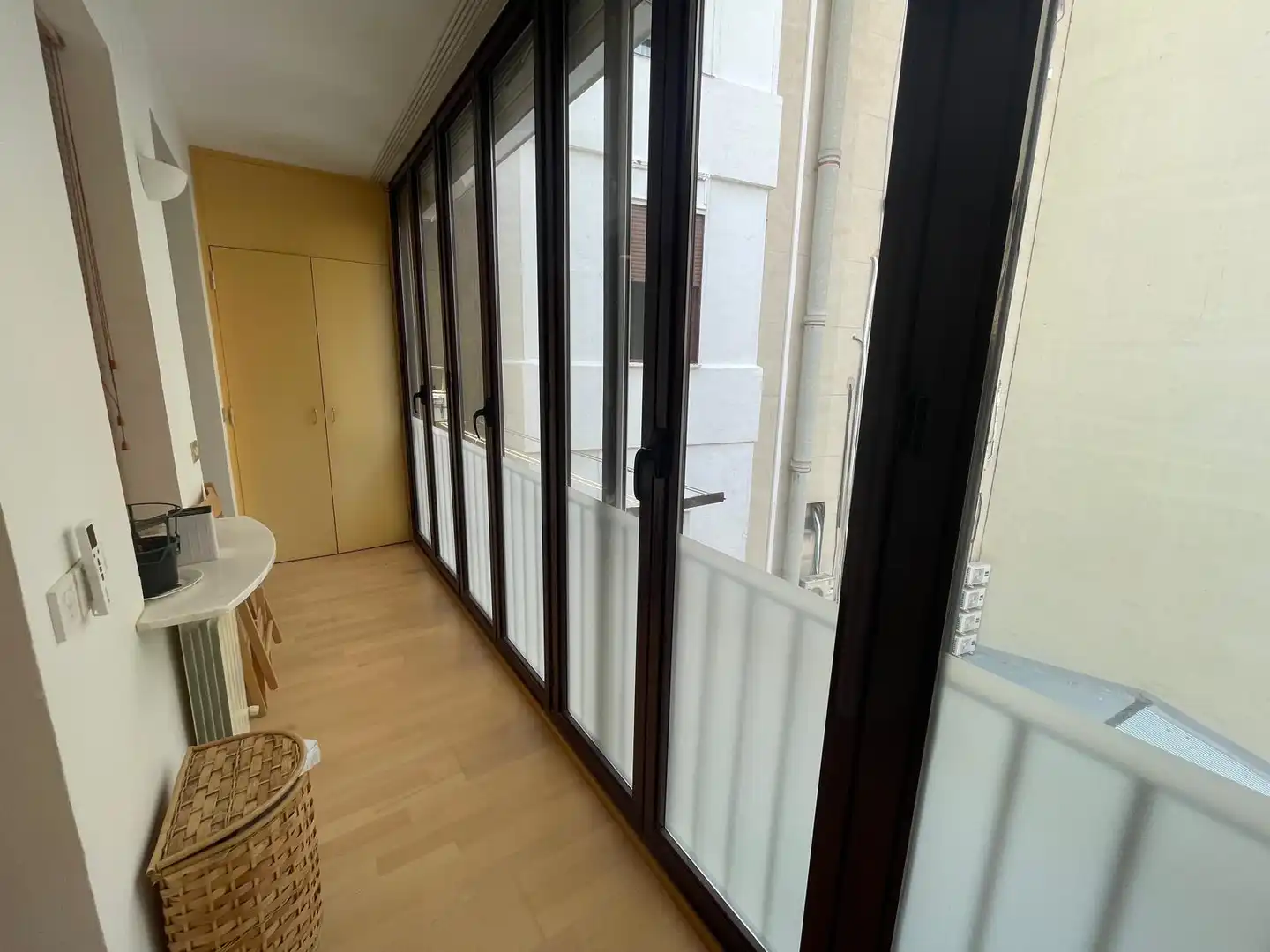 Terraza de Apartamento de alquiler en Zaragoza con Aire acondicionado, Calefacción y Parquet