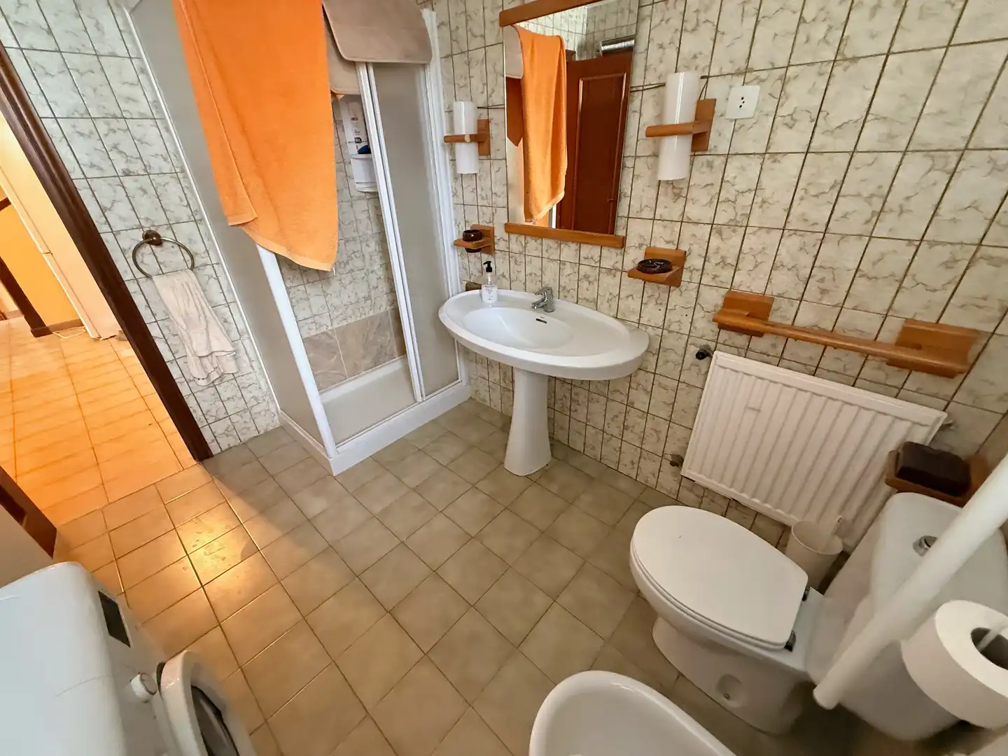 Baño de Casa o chalet en venta en Soto y Amío con Calefacción, Jardín privado y Parquet