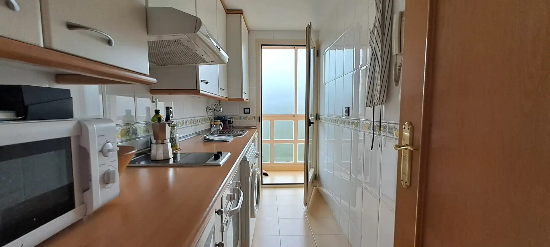 Kitchen of Flat for sale in Madrid  with Air Conditioner, Heating and Terrace