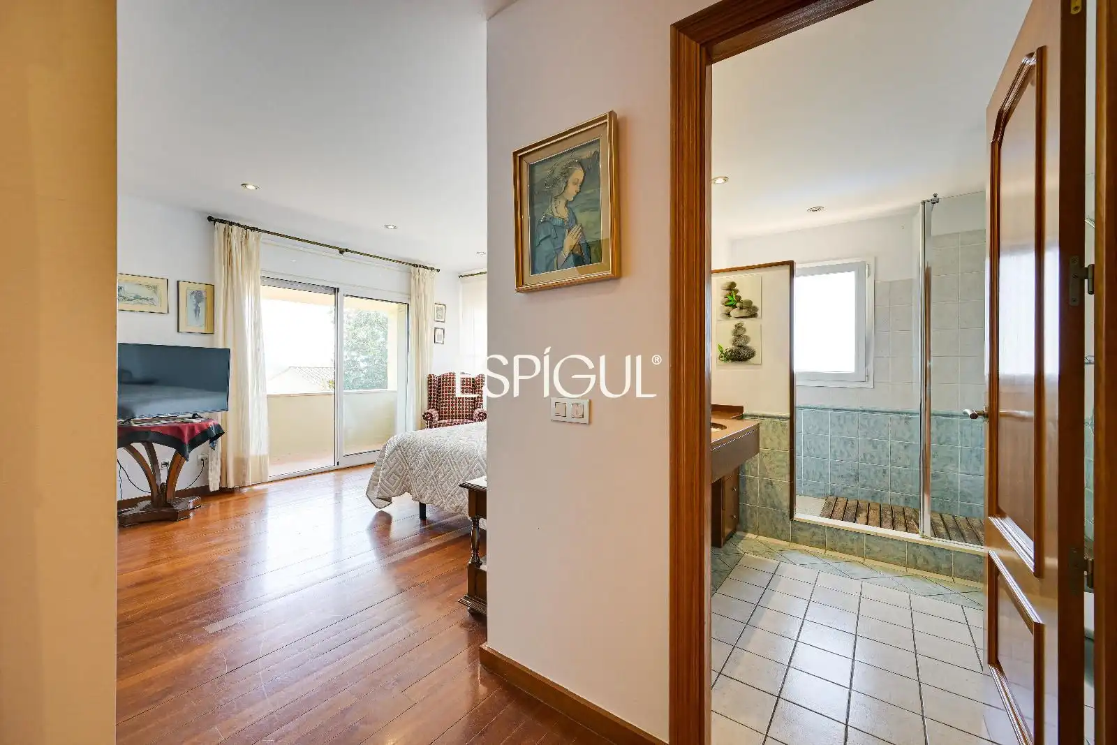 Habitación de Casa o chalet en venta en Mont-ras con Aire acondicionado, Calefacción y Parquet