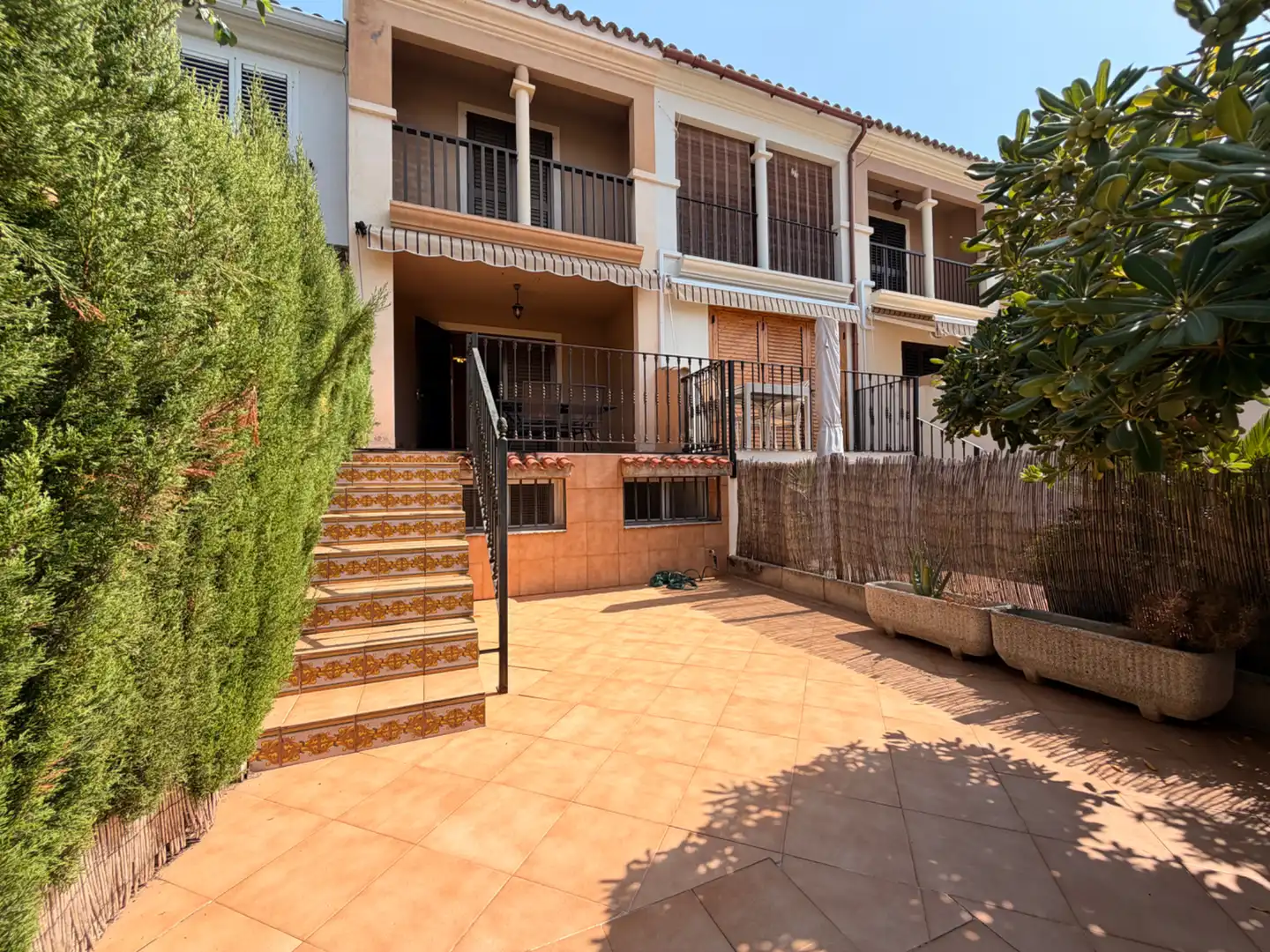 Terrassa de Casa adosada de lloguer en Benicasim / Benicàssim amb Jardí privat, Terrassa i Traster