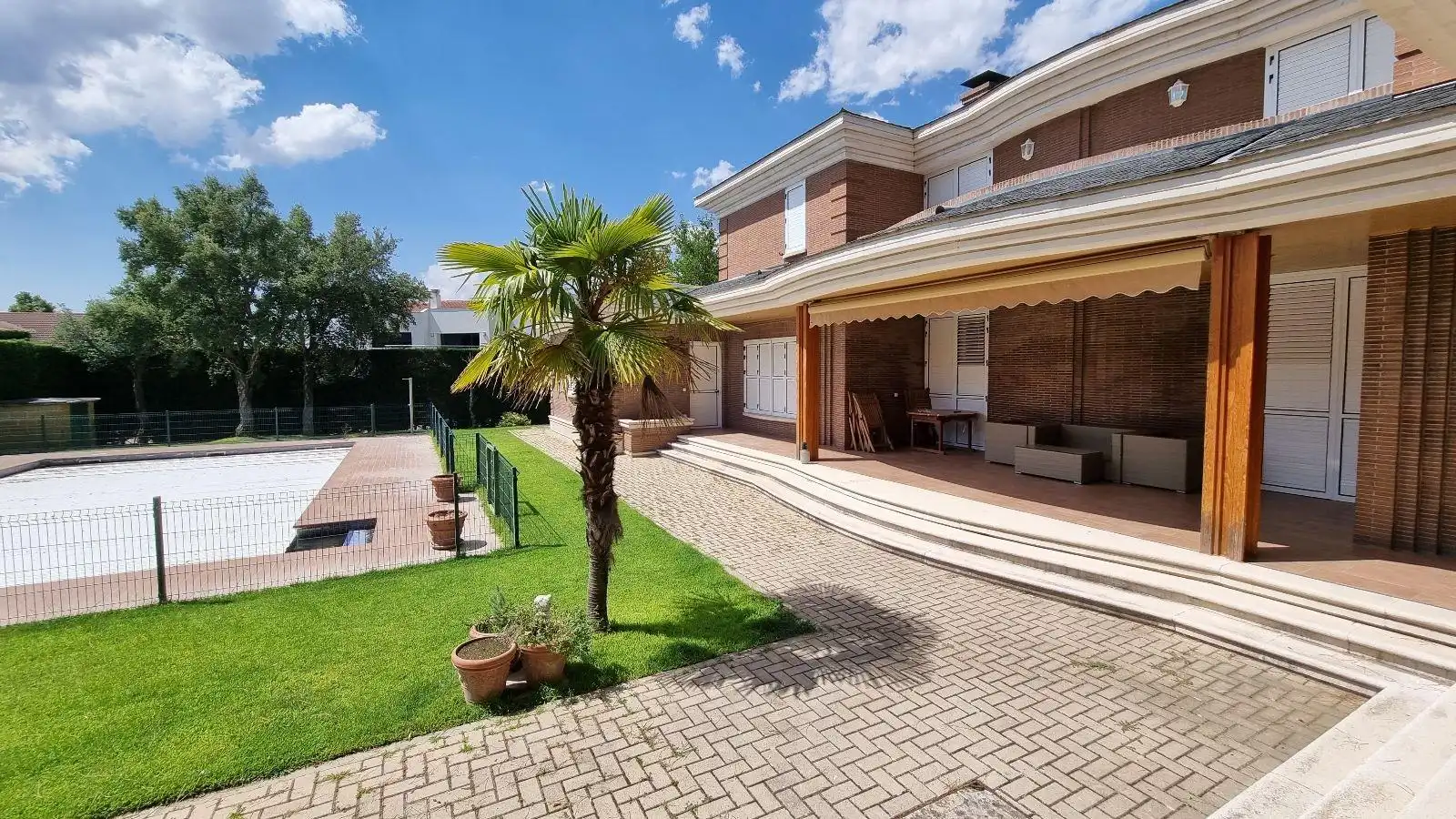 Jardí de Casa o xalet en venda en Boecillo amb Jardí privat, Terrassa i Traster